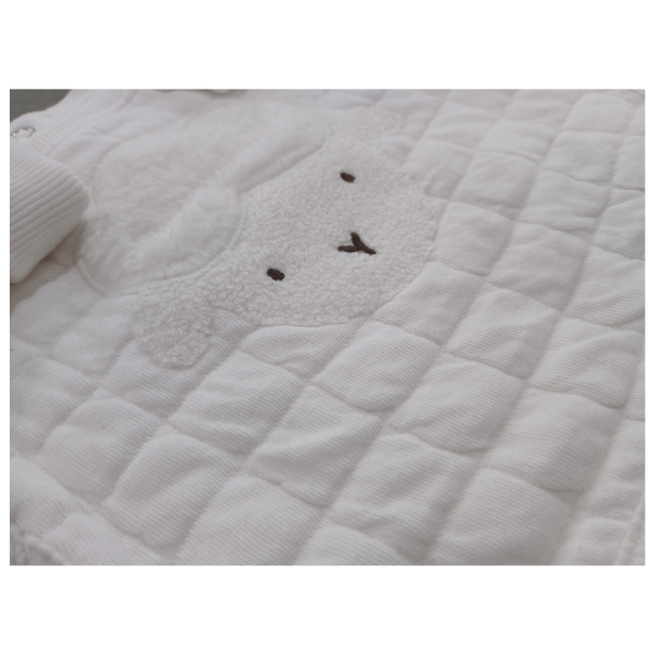 Baby Long-Sleeve Top with Adorable Sheep Embroidery – Soft and Warm - Image 3