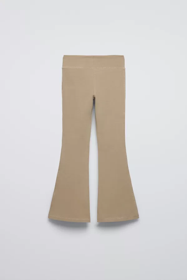 Zara Flared Leggings with elastic waistband for girls - Export Quality