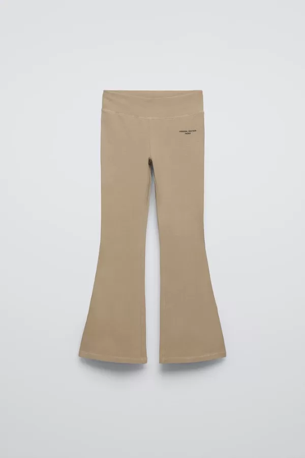 Zara Flared Leggings with elastic waistband for girls - Export Quality